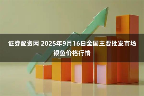 证劵配资网 2025年9月16日全国主要批发市场银鱼价格行情